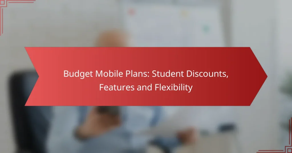 Planes Móviles Económicos: Descuentos para Estudiantes, Características y Flexibilidad