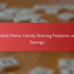 Mobile Plans: Family Sharing Features and Savings